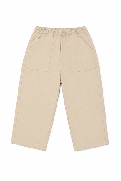  Quần dài trẻ em Dáng Baggy Vải Khaki 