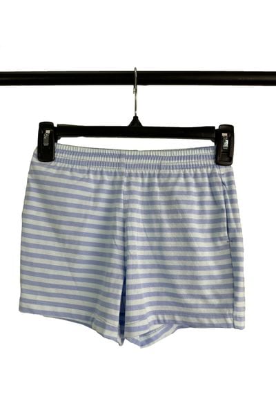  Quần short trẻ em vải kẻ 