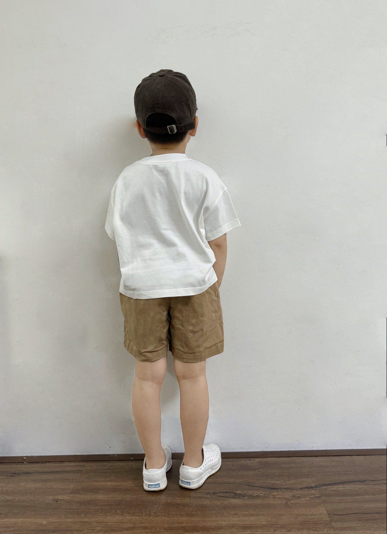  Áo phông Unisex Kid in họa tiết kem vải single 