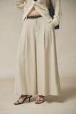  Quần dài Nữ Linen dáng Super wide leg 