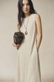  Váy không tay Nữ chất Linen dáng Maxi 