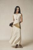  Váy không tay Nữ chất Linen dáng Maxi 