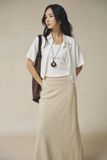  Áo sơ mi Nữ chất Linen dáng Crop Boxy 