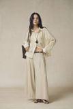  Quần dài Nữ Linen dáng Super wide leg 