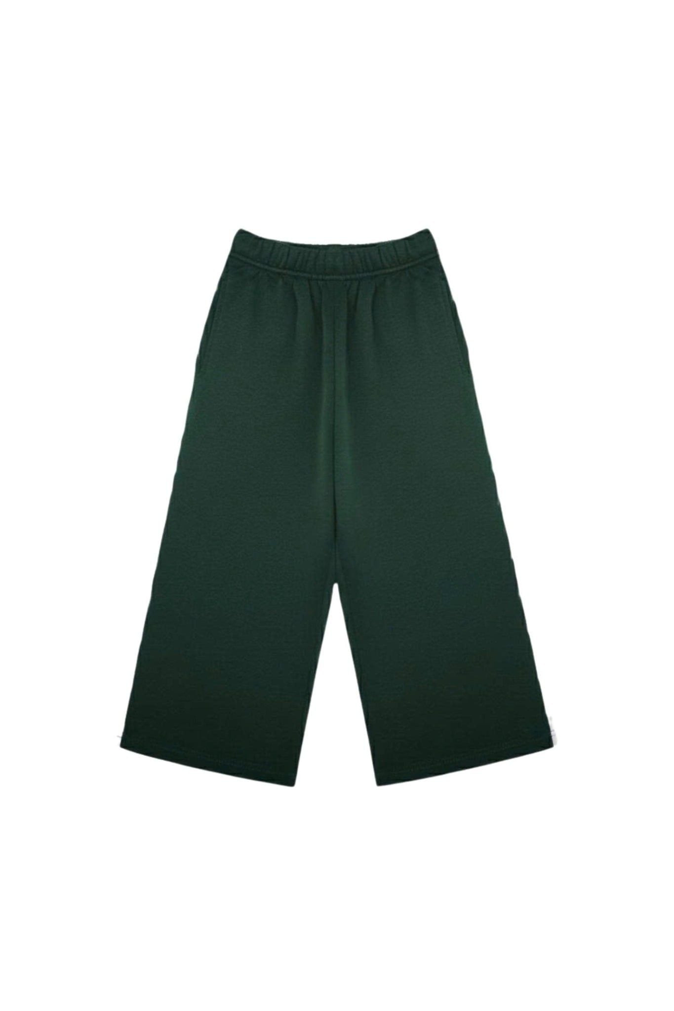  Quần dài Unisex Kids vải nỉ Tricot Poly dáng Suông 