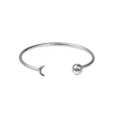  Pandora Moments Moon & Stars Open Bangle 