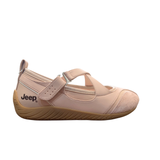  Jeep Vintage Mary Jane Toe Ballet Pink 