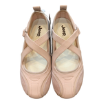  Jeep Vintage Mary Jane Toe Ballet Pink 