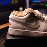  Air Jordan 1 Low Red College Grey 