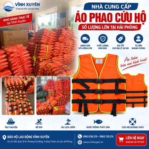 áo phao cứu hộ tại Hải Phòng