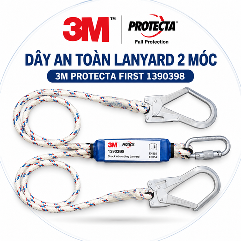 Dây chống sốc 2 móc 3M Protecta First 1390398