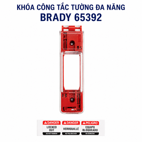 Khóa Công Tắc Tường Đa Năng Brady 65392