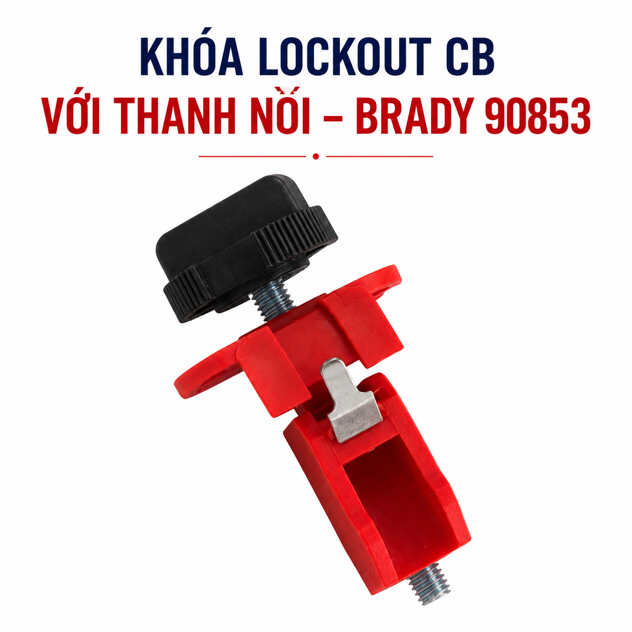 Khóa lockout CB với thanh nối