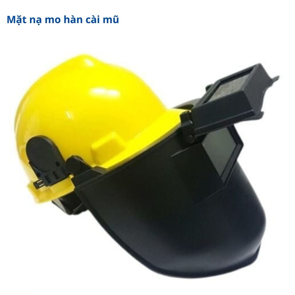 Mặt nạ mo hàn cài mũ có gọng lò xo