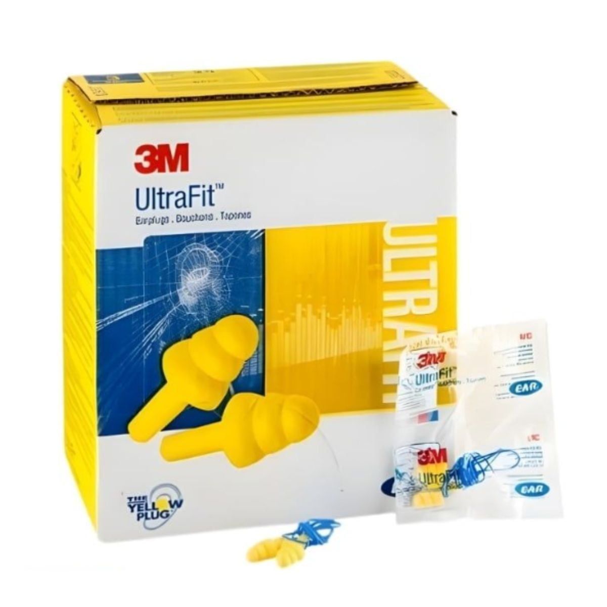 Nút Bịt Tai Chống Ồn 3M 4004 Chính Hãng Có Dây Giảm Ồn 28DB