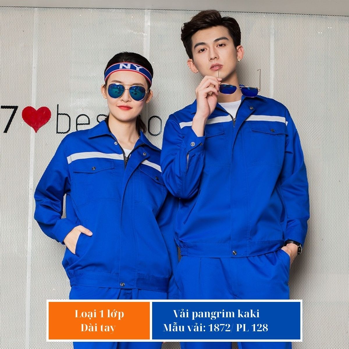 May quần áo bảo hộ dài tay có phản quang