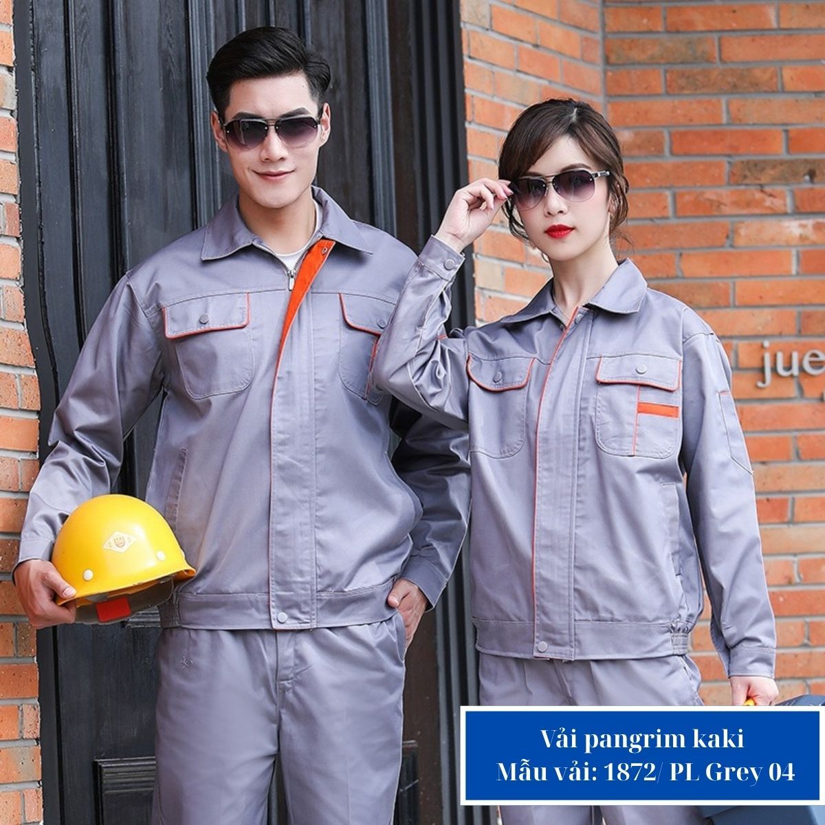 May quần áo bảo hộ dài tay có phản quang