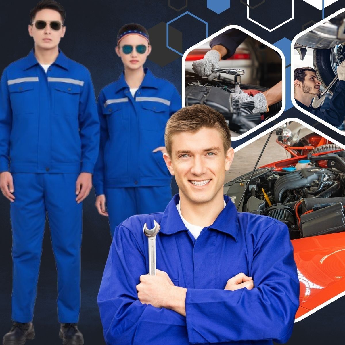 May quần áo bảo hộ dài tay có phản quang