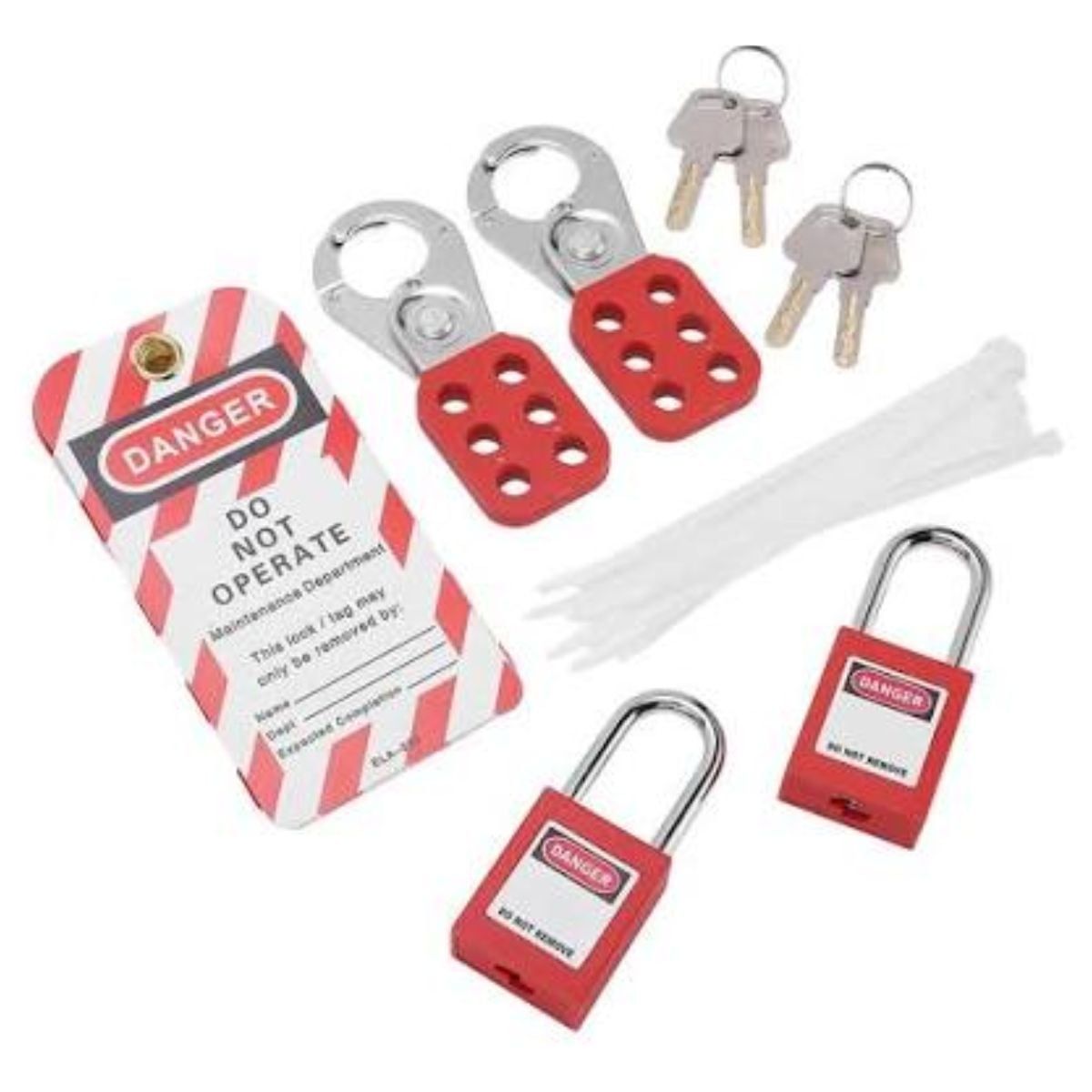 Thẻ yếm khóa nhóm nhựa Brady 99668
