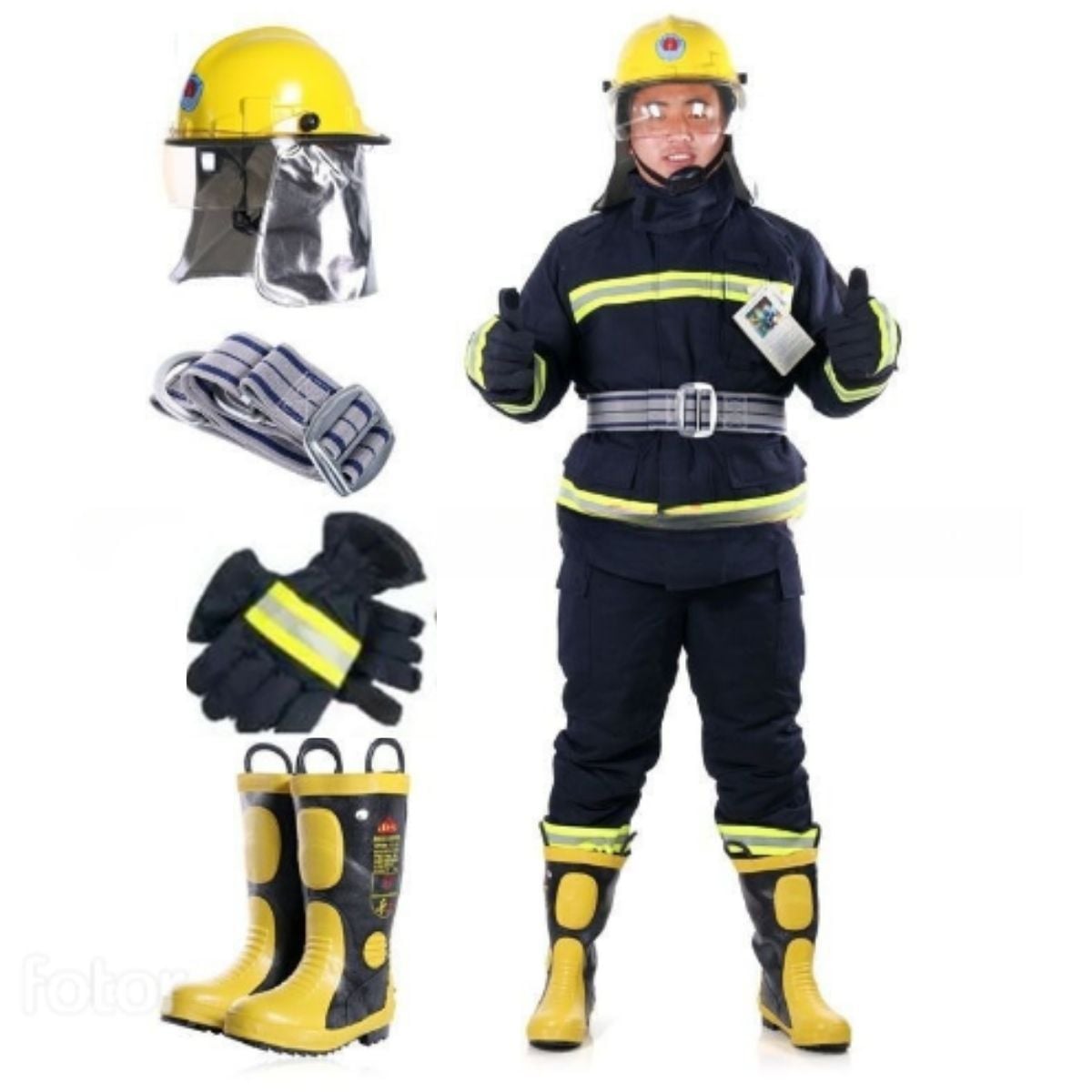 Quần Áo Phòng Cháy Chữa Cháy- Trang Phục PCCC Nomex KTFSN700 Hàn Quốc