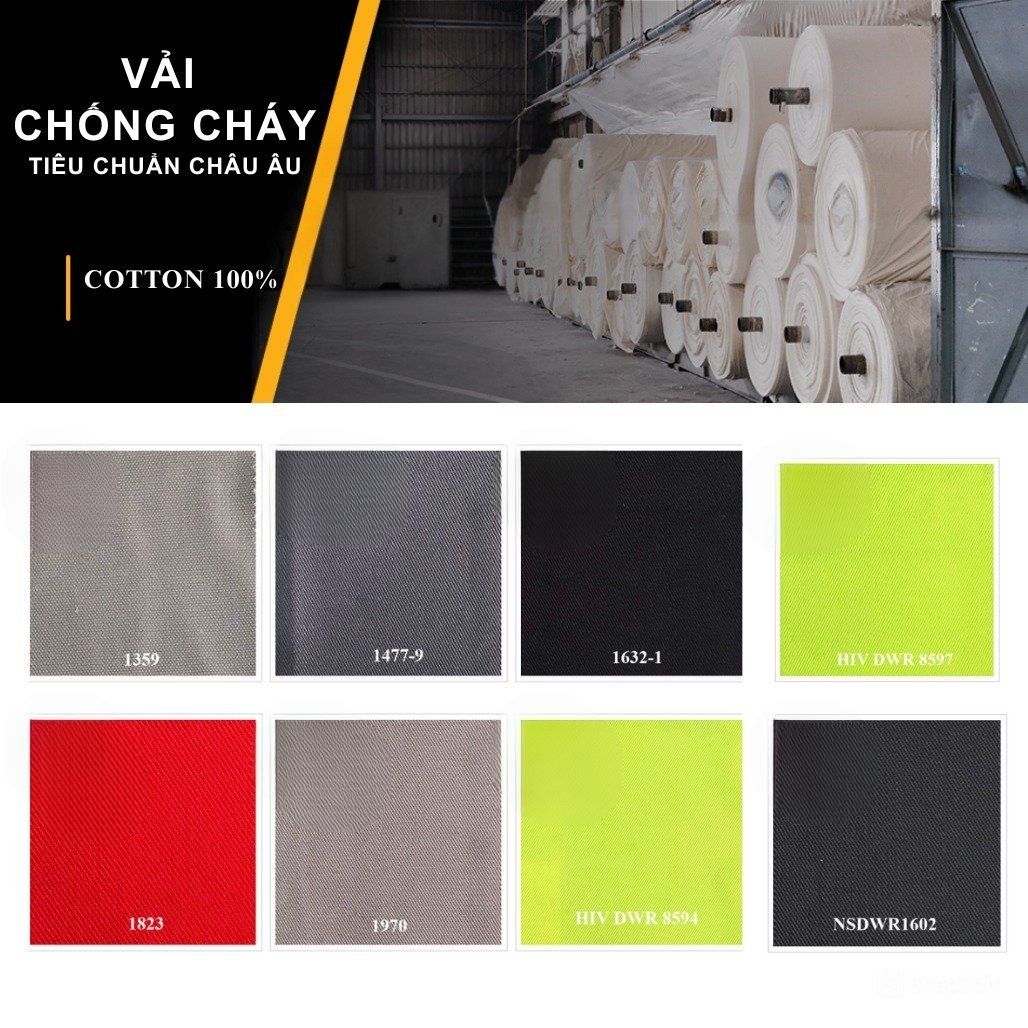 Vải chống cháy FR