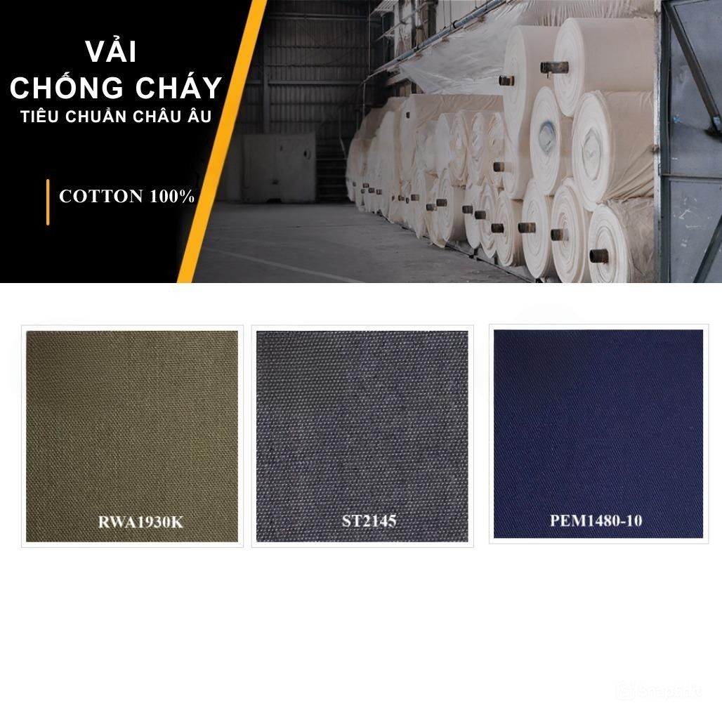 Vải chống cháy FR