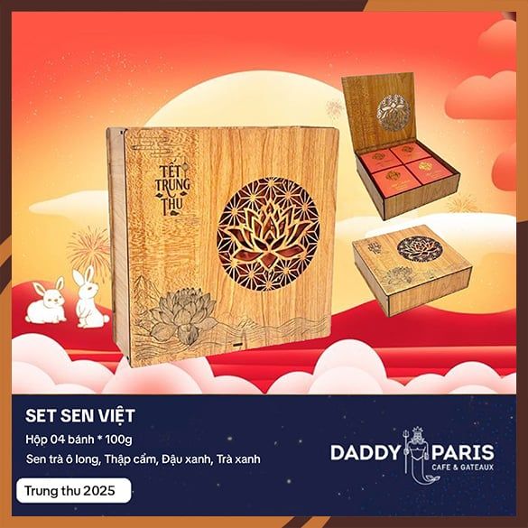 Set trung thu Sen Việt  2025