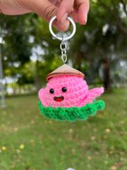 Móc Khóa Bé Sen Đội Nón Lá Size 6cm
