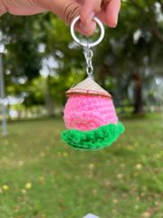 Móc Khóa Bé Sen Đội Nón Lá Size 6cm