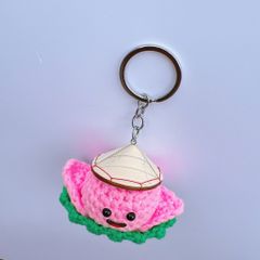 Móc Khóa Bé Sen Đội Nón Lá Size 6cm