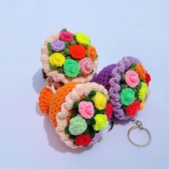 Móc Khóa Bó Hoa Mini Nhiều Màu