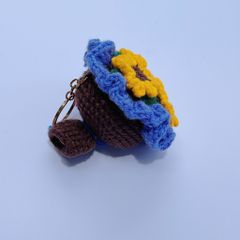 Móc Khóa Bó Hoa Mini Hướng Dương