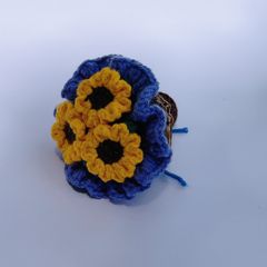 Móc Khóa Bó Hoa Mini Hướng Dương