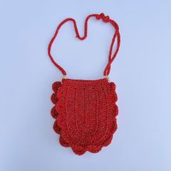 Túi Để Điện Thoại Đỏ Kim Tuyến