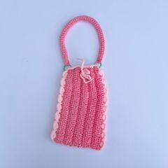 Túi Để Điện Thoại Hồng Viền