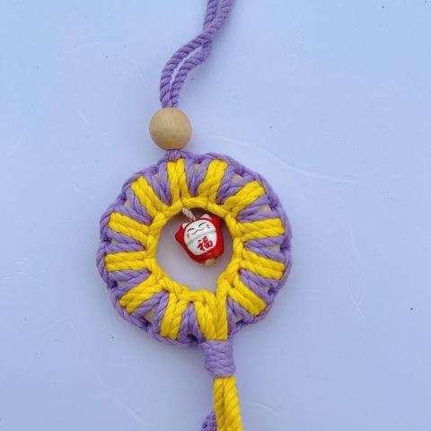Macrame Móc Khóa Mẫu 7