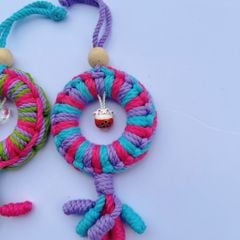 Macrame Móc Khóa Mẫu 2