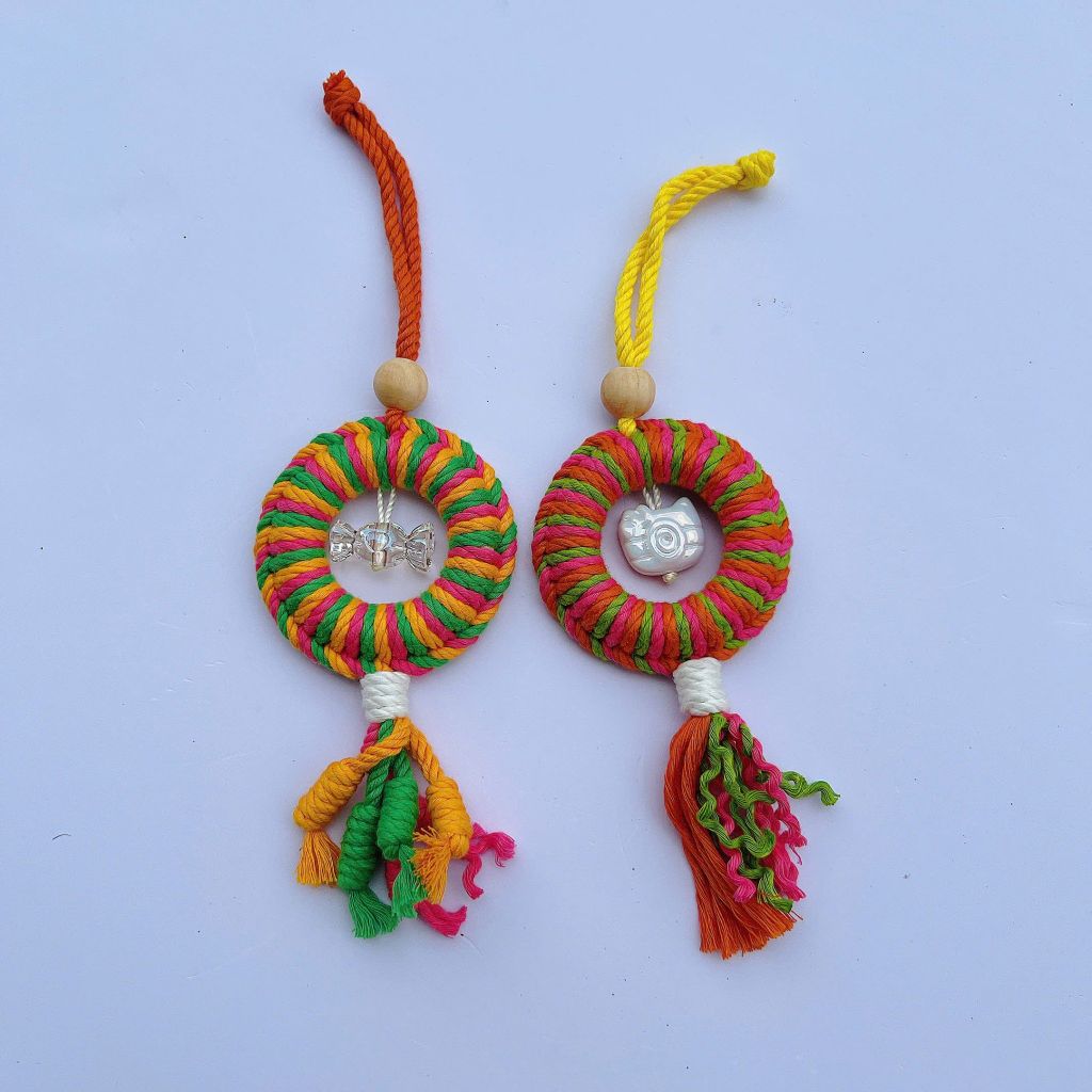 Macrame Móc Khóa Mẫu 11