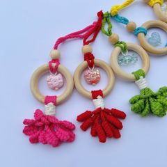 Macrame Móc Khóa Mẫu 6