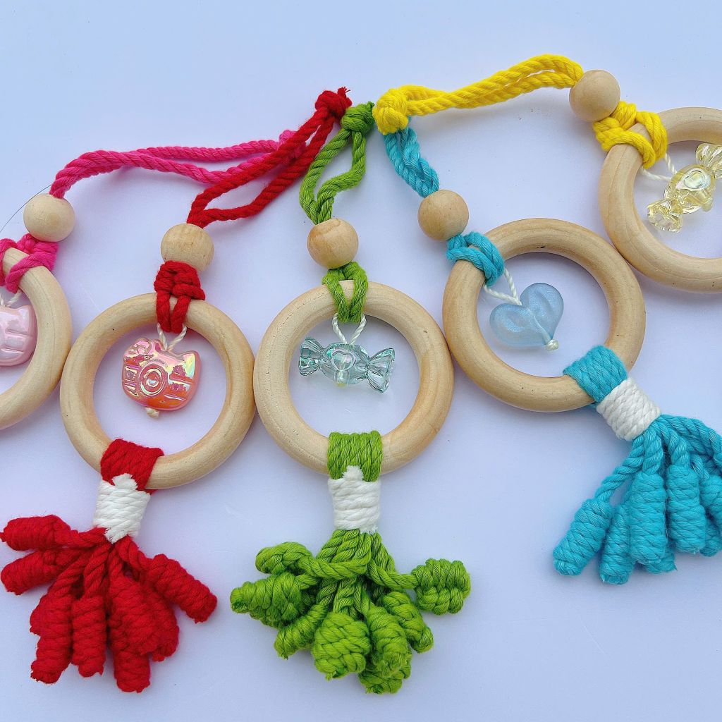 Macrame Móc Khóa Mẫu 6