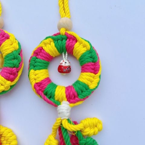 Macrame Móc Khóa Mẫu 13