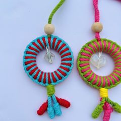 Macrame Móc Khóa Mẫu 8