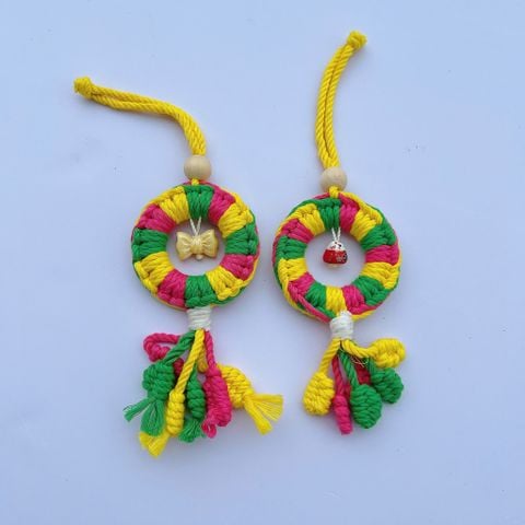 Macrame Móc Khóa Mẫu 13
