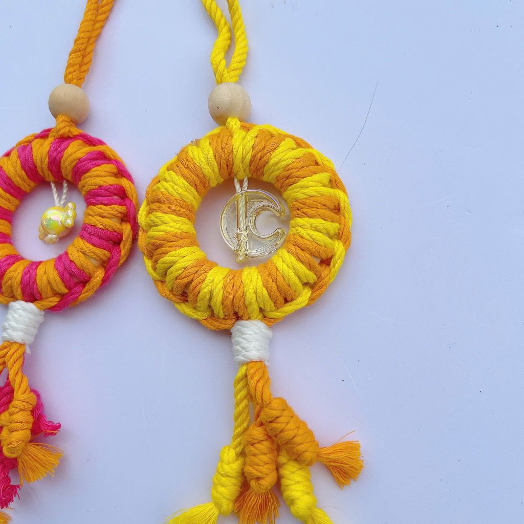 Macrame Móc Khóa Mẫu 12