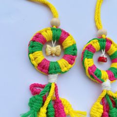 Macrame Móc Khóa Mẫu 13