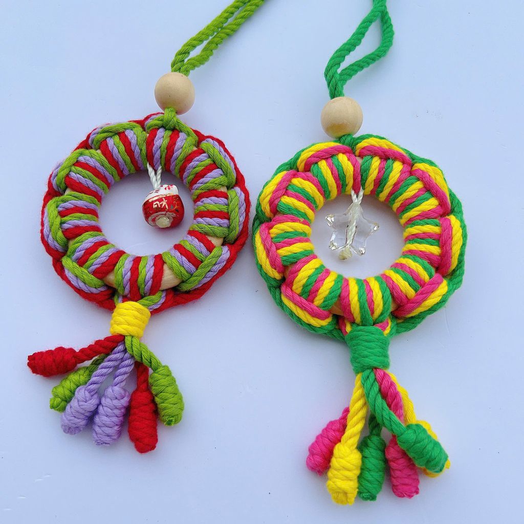 Macrame Móc Khóa Mẫu 4