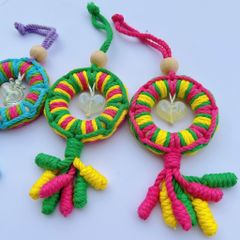 Macrame Móc Khóa Mẫu 10