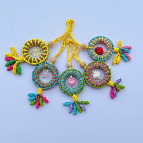 Macrame Móc Khóa Mẫu 3