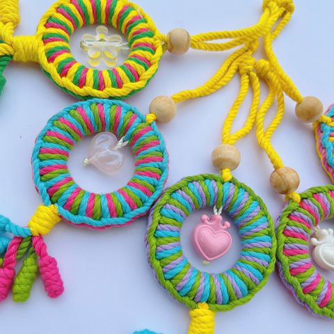 Macrame Móc Khóa Mẫu 3