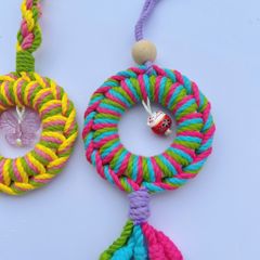 Macrame Móc Khóa Mẫu 9
